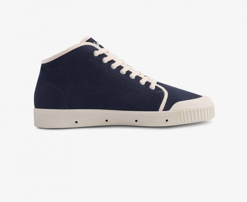 Basket Spring Court B2 Heavy Twill Bleu Femme | BKI-68696152